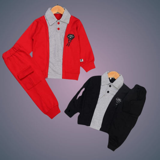 Two-piece winter tracksuit for kids